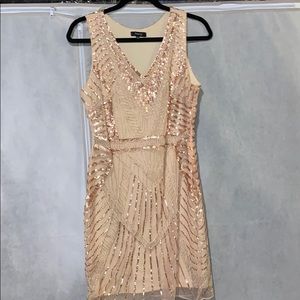 Red Dress Boutique Gold Great Gatsby Dress